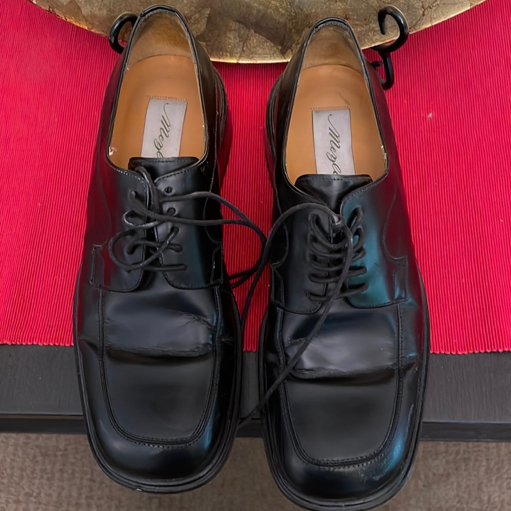 Men’s leather shoes by Mezlan , a Spanish Brand .